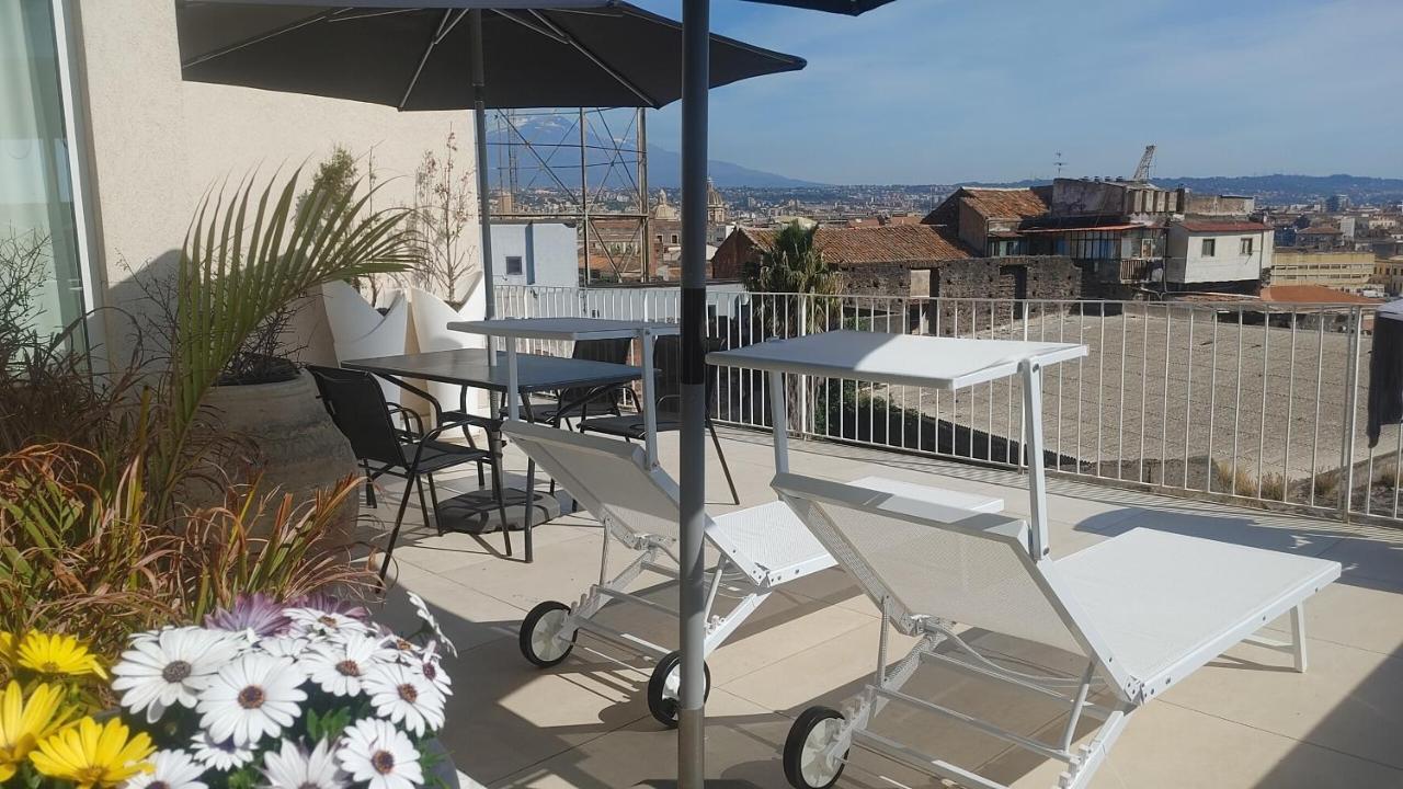 Attico Sul Porto Di Catania E Vista Vulcano Exterior foto